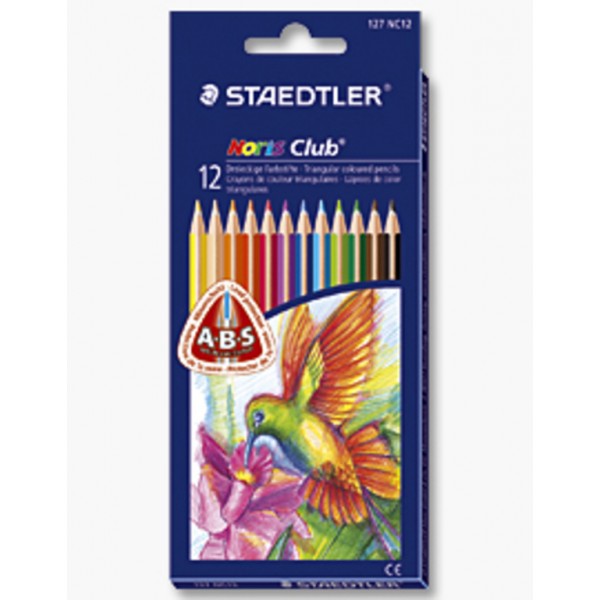 Lápices Staedtler triplus slim 12 colores