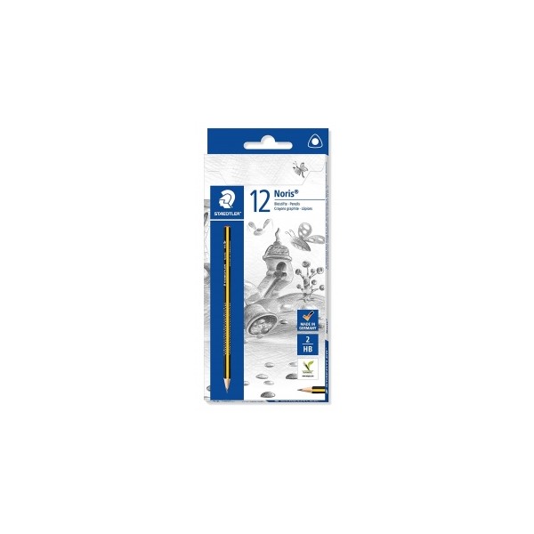 Lápiz Staedtler de grafito triangular 183