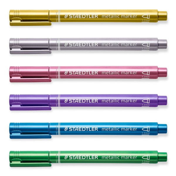 Rotulador Staedtler permanente 8323 metallic