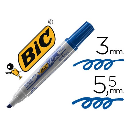 Rotulador Bic velleda Eco biseladaPapel Planet