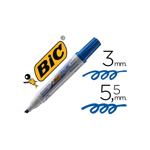 Rotulador Bic velleda Eco biselada