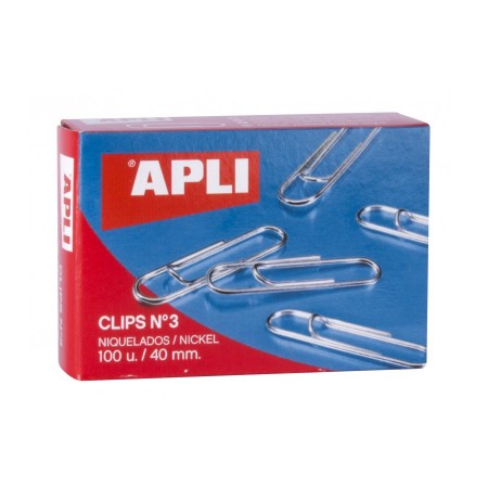 Clips Apli niqueladosPapel Planet Clips Apli niqueladosPapel Planet