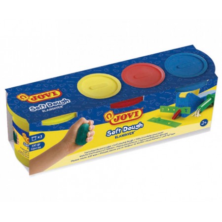 Blandiver Jovi soft dough estuche 110gr - 3 botesPapel Planet