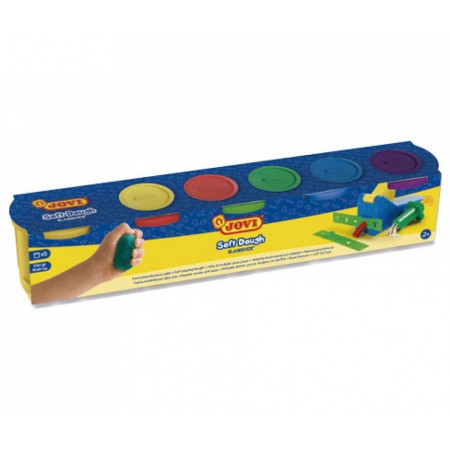 Blandiver Jovi soft dough estuche 110gr - 5 botesPapel Planet