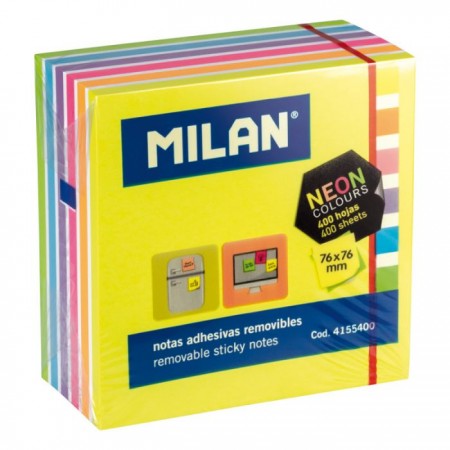 Notas adhesivas Milan 76 x 76mmPapel Planet