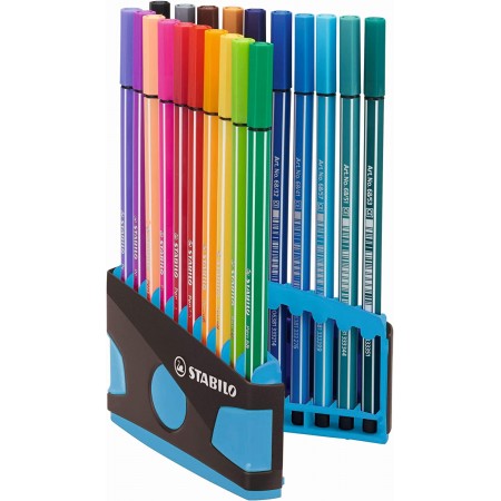 Rotulador Stabilo pen 68 colorparadare estuche de 20 unidadesPapel Planet