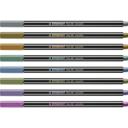 Rotulador Stabilo pen 68 lc bloom estuche 8 unidadesPapel Planet