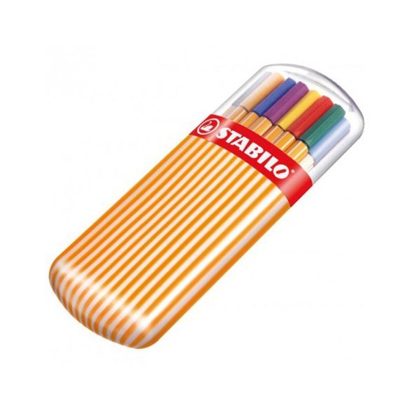 Rotulador Stabilo point 88 20 unidades