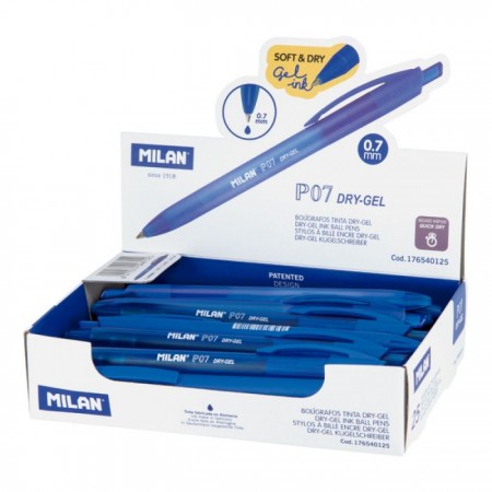 Bolígrafo Milan dry-gel PO7Papel Planet