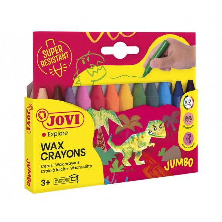 Ceras Jovicolor wax crayonsPapel Planet