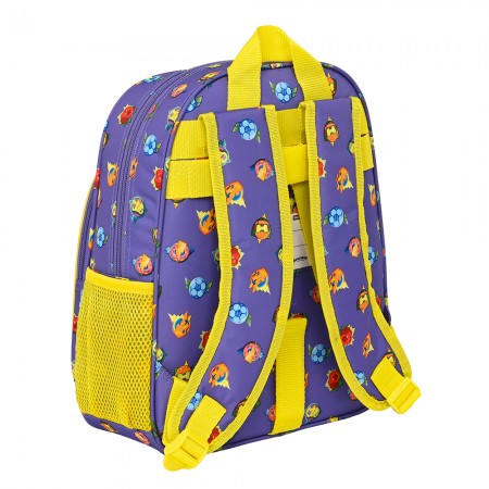 Mochila infantil Superthings Guardians of KazoomPapel Planet