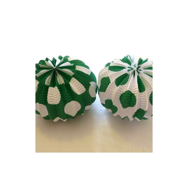 Farolillo verde lunar blanco grande