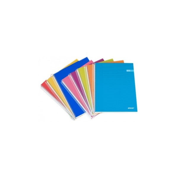 Cuaderno espiral pauta 3,5 tapa blanda 60g 80 hojas