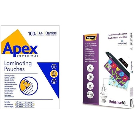 Fundas para plastificar Apex 80 mcPapel Planet