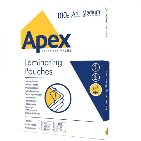 Fundas para plastificar Apex 125 mcPapel Planet