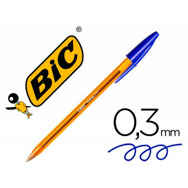 Bolígrafo Bic cristal Orange fine