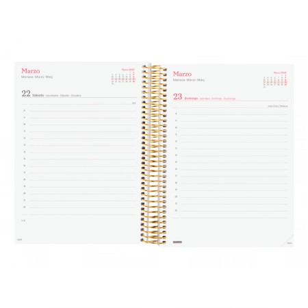 Agenda 2025 Finocam Design ColletionPapel Planet