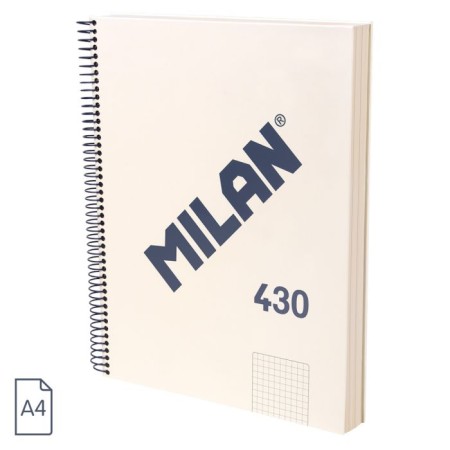 Cuaderno Milan 430 A4 cuadriculaPapel Planet Cuaderno Milan 430 A4 cuadriculaPapel Planet