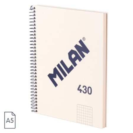 Cuaderno Milan 430 A5 cuadrículaPapel Planet Cuaderno Milan 430 A5 cuadrículaPapel Planet