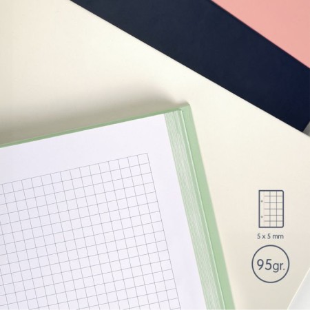 Cuaderno Milan 430 A5 cuadrículaPapel Planet Cuaderno Milan 430 A5 cuadrículaPapel Planet
