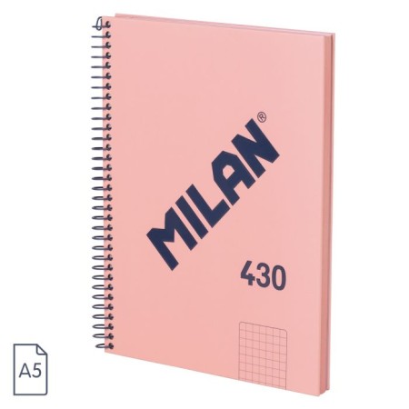 Cuaderno Milan 430 A5 cuadrículaPapel Planet Cuaderno Milan 430 A5 cuadrículaPapel Planet