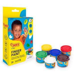 Pintura de dedos 35ml 6 colores Jovi