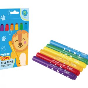 ESTUCHE 6 ROTULADORES JOVI Estuche de 6 rotuladores surtidos Jovi My Frist