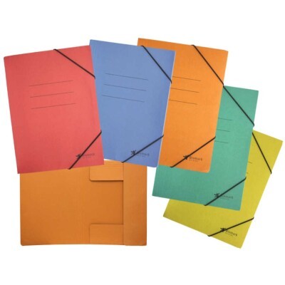 Carpeta Bismark a4 solapa con gomillas cartón