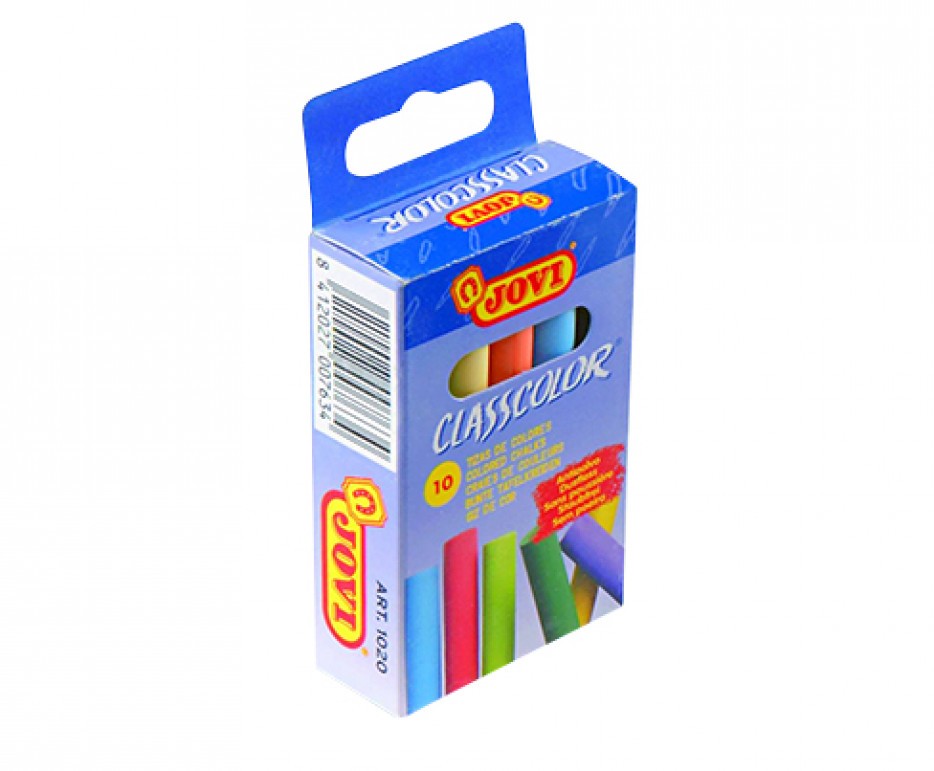 Tizas Jovi classcolor 10 unid surtidas