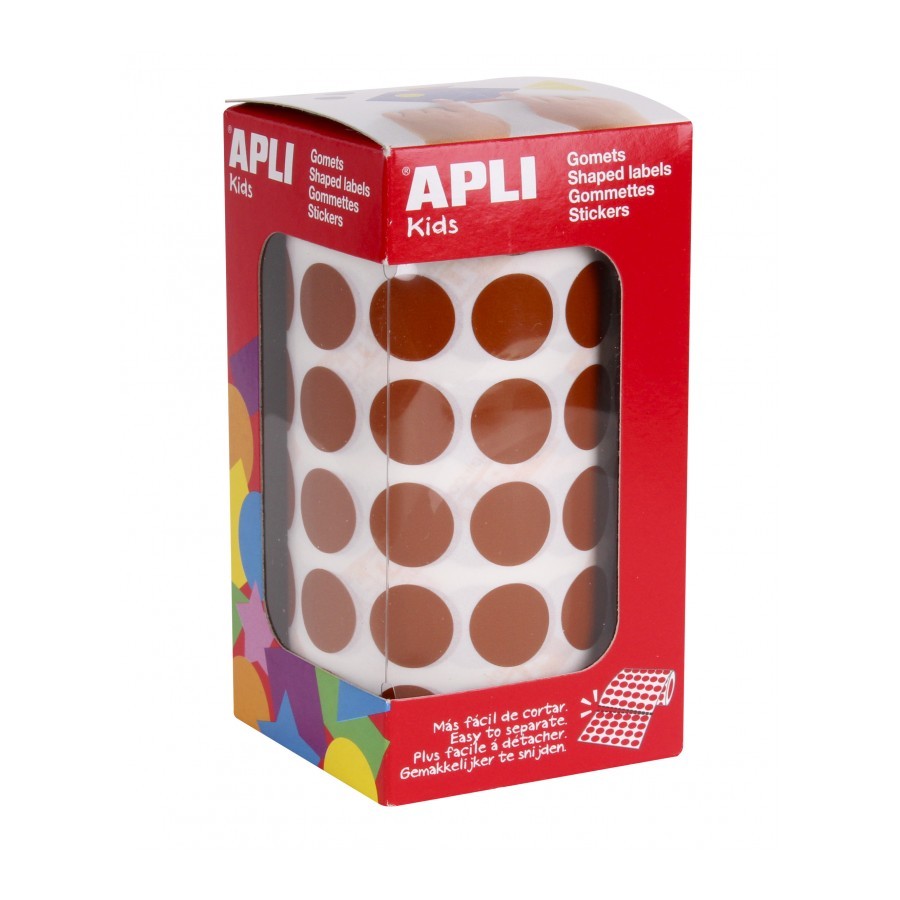 Gomets Apli redondos ø 15 mm