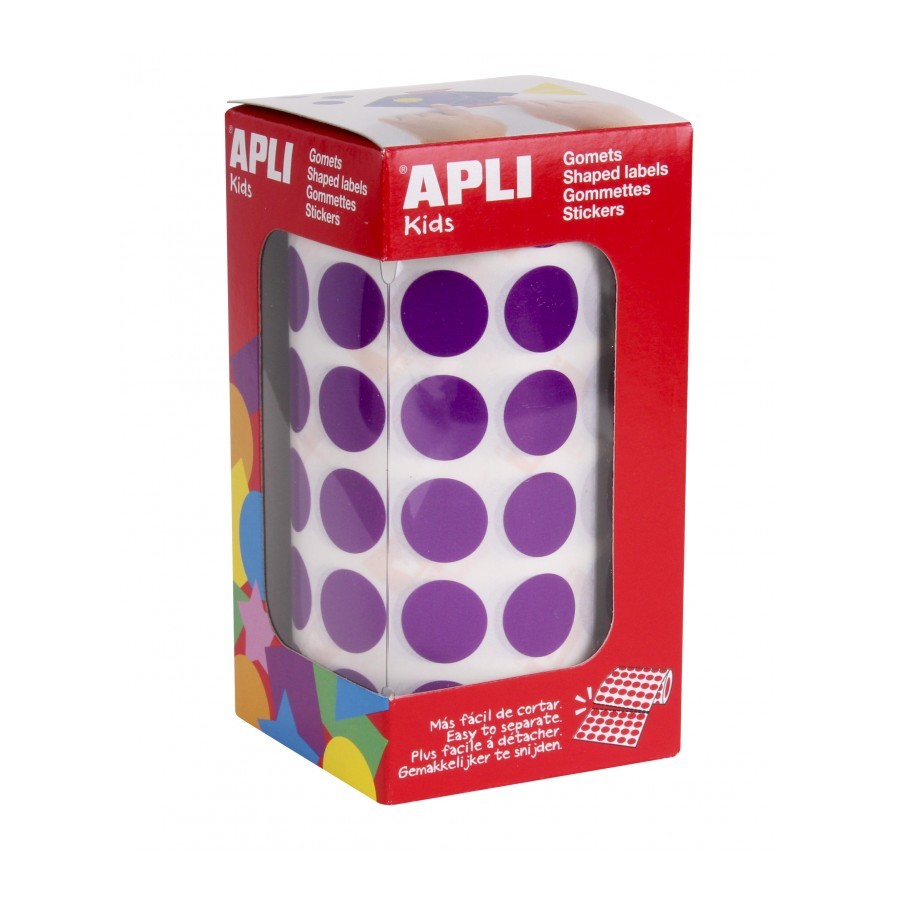 Gomets Apli redondos ø 15 mm
