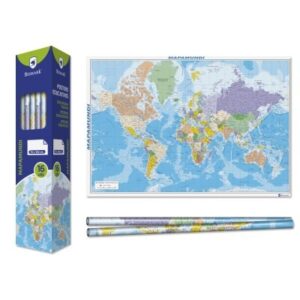 Poster Bismark mapamundi 70x100