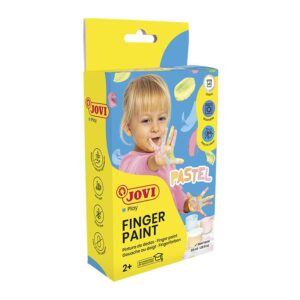 Pintura Jovi de dedos set de 6 colores pastel 35ml