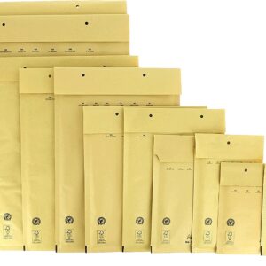 Bolsa acolchada con burbujas kraft