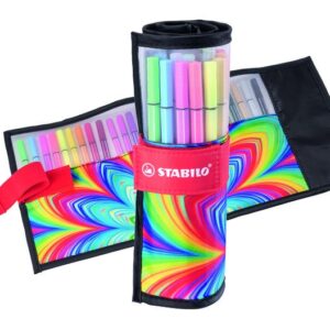 Rotulador Stabilo point 68 rollerset arty