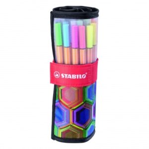 Rotulador Stabilo point 88 rollerset arty