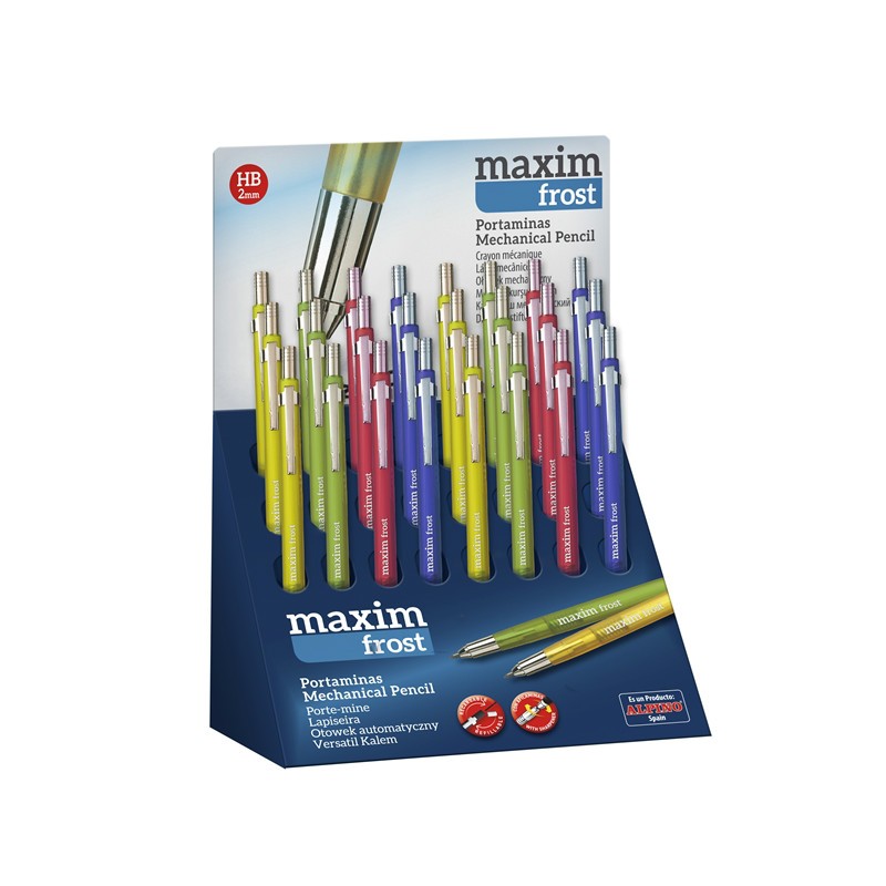 Portaminas Alpino 2mm colores maxi frost