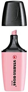 Marcador Stabilo boss mini pastel love