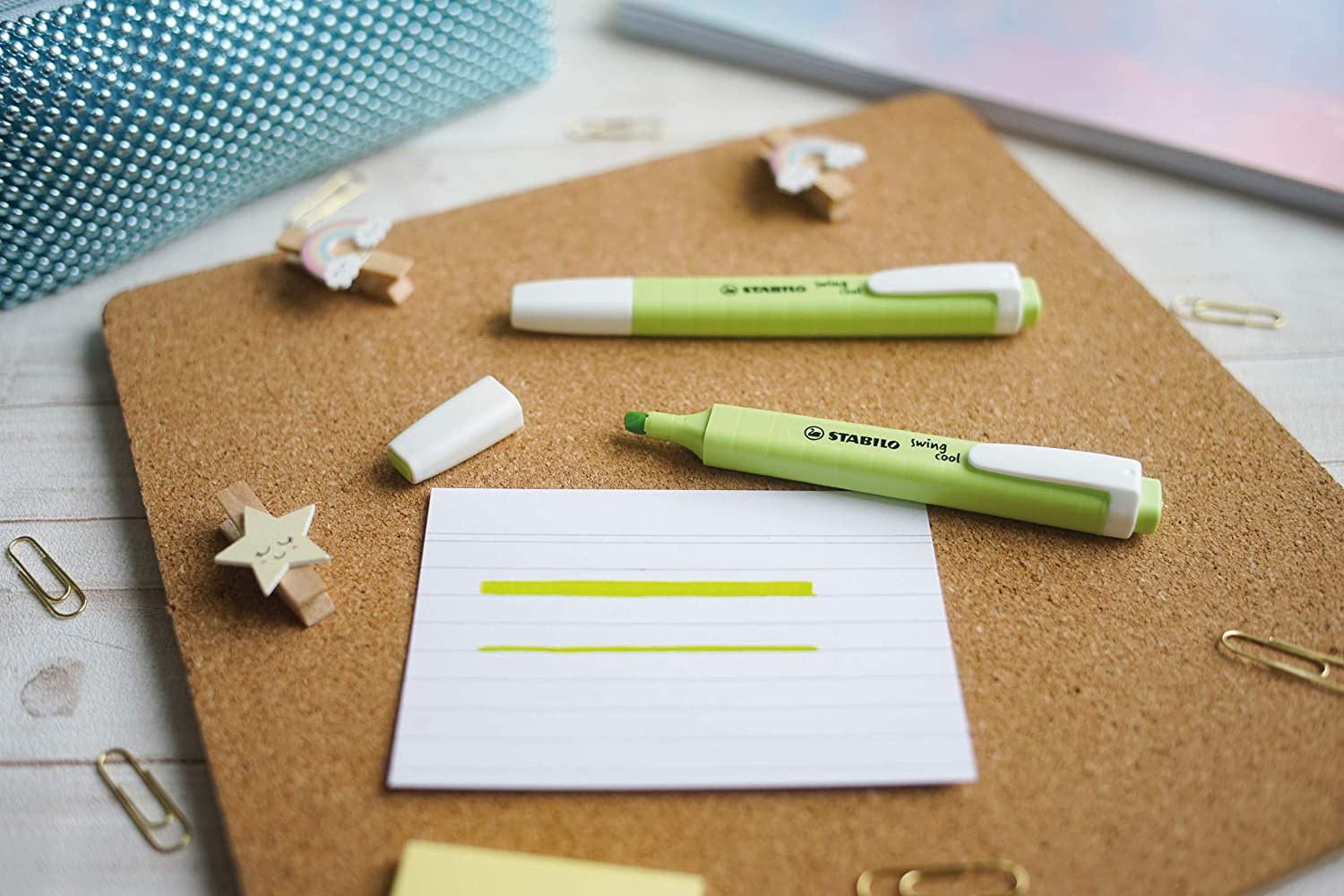 Marcador Stabilo Swing pastel