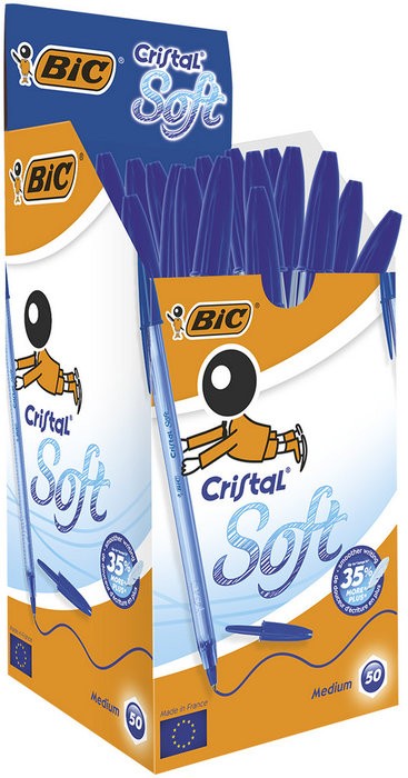 Bolígrafo Bic cristal Soft