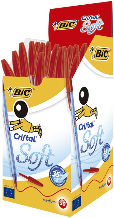 Bolígrafo Bic cristal Soft