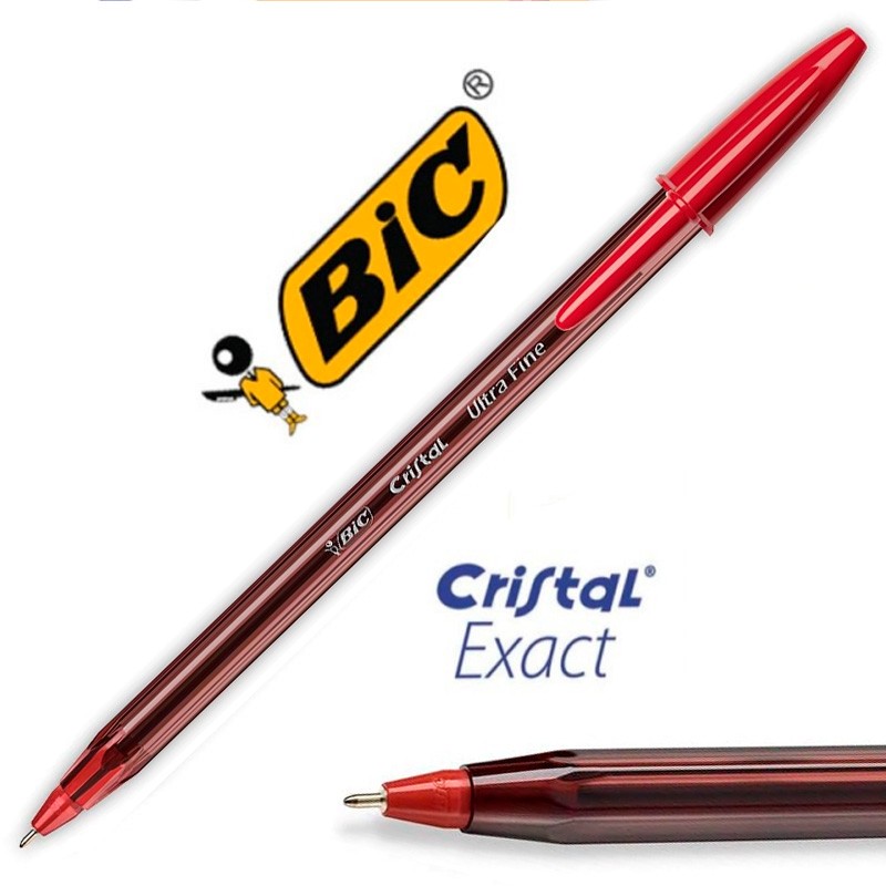 Bolígrafo Bic Cristal Exact Ultrafine 0,7