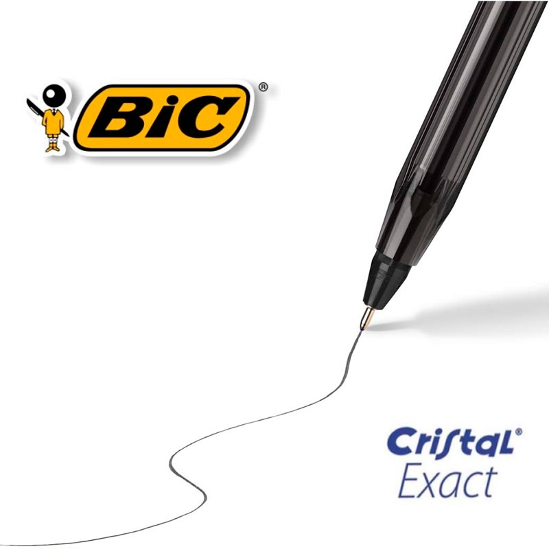 Bolígrafo Bic Cristal Exact Ultrafine 0,7