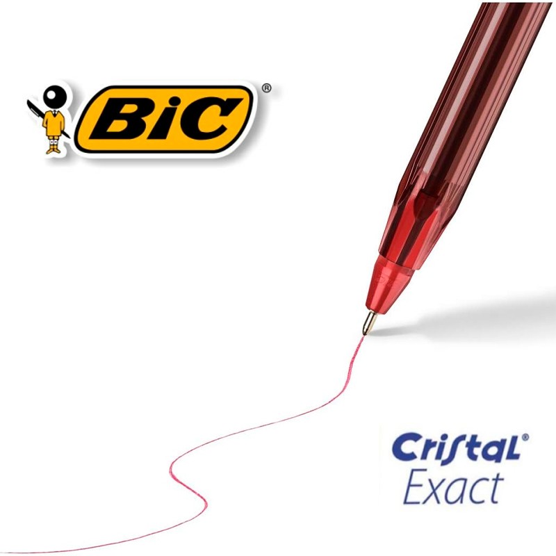 Bolígrafo Bic Cristal Exact Ultrafine 0,7