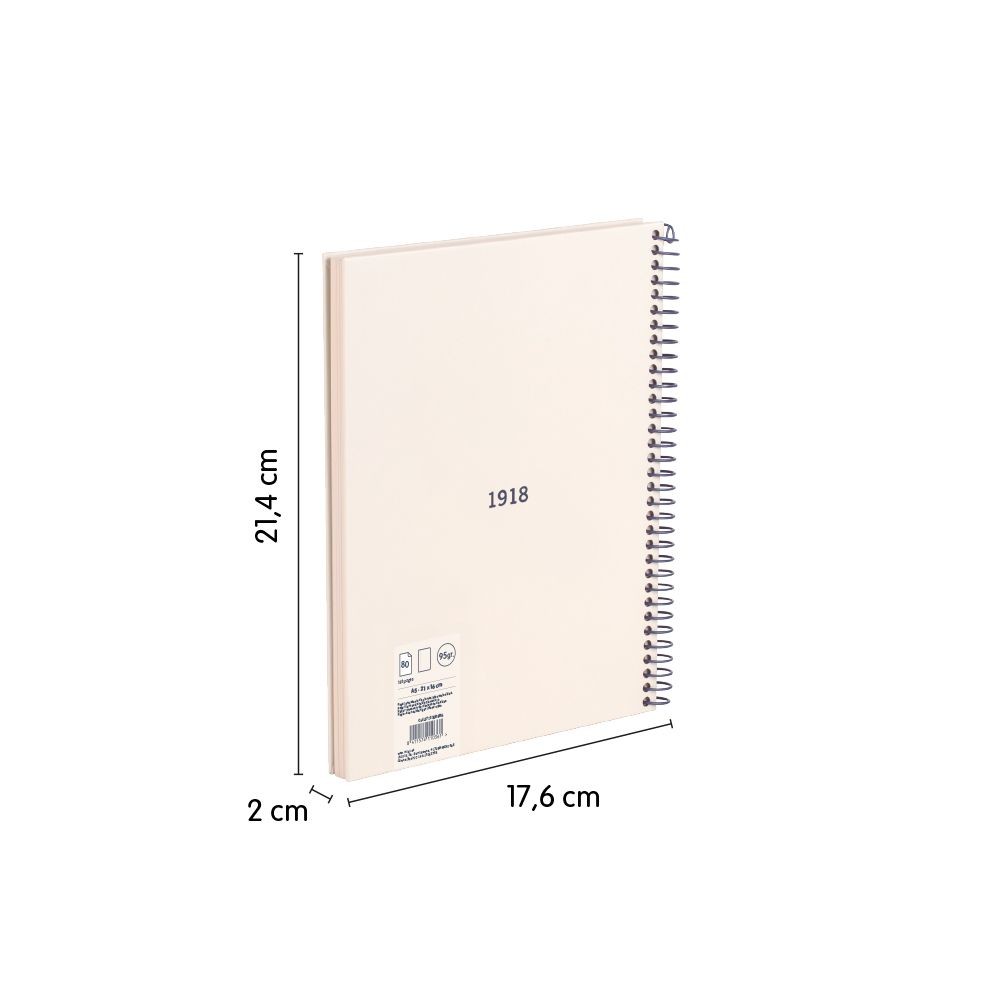 Cuaderno Milan 430 A5 liso